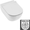 Jika MIO-N WC závesné Rimless bez oplachového okruhu, úprava Jika-Perla, biela H8207141000001