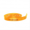 Saténová stuha hand made oranžová