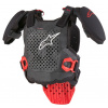 chránič tela A-5 S 2, ALPINESTARS, detský (čierna/červená, size S/M)