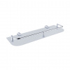 Nimco Bormo Polička, dĺžka 40 cm, matné sklo/chróm BR 11091AX-40-26