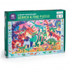 Mudpuppy Puzzle Majestic Dinosaurs 64 dielikov