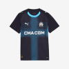 PUMA PUMA Olympique de Marseille 25/26 detský oficiálny hosťujúci futbalový dres 13-14 r (164 cm)