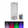 Rabalux Priehľadná LED RGB nabíjacia lampa Siggy 1,5W s DO 76015