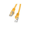 LANBERG Patch kabel cat6 FTP 15m žlutý Fluke Passed PCF6-10CC-1500-Y