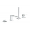 Grohe Eurocube vaňová/sprchová batéria na vaňu StarLight Chrome 19897001