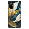 Lesklé pouzdro iSaprio pro Realme C67 - Gold Petals (Lesklé pouzdro, kryt, obal iSaprio Exclusive na mobil Realme C67 s motivem Gold Petals - elegantní skleněný vzhled, skvělá ochrana mobilu a luxusní