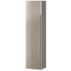 Cersanit VIRGO Skrinka vysoká bočná 40x160x30 cm, Dub šedý,madlá Hliník matný S522-034 S522-034