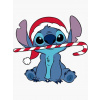 CUKROVÁ TLAČ Opłatek na Tort Vianočná cukrová hmota Stitch Vianoce #11