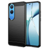 Techsuit – Carbon Silicone puzdro na OnePlus Nord CE4 Lite – čierne KF2333095