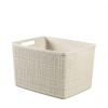 CURVER JUTE L 20L Košík 36 x 28 x 23 cm, béžový 01907-885