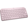 Logitech MX Keys Mini Minimalist Wireless Illuminated Keyboard, Rose – US INTL 920-010500