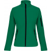 Kariban | K400 Dámska 3-vrstvová softshellová bunda_20.K400 Farba: kelly green, Veľkosť: 3XL