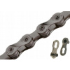 Reťaz bicyklov KMC X9 Gray/ X9,73 9/ (6,6 - 6,8 mm) (Reťazec KMC X9 Gray + Crile 116 CIGNIES 9RZ.)