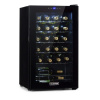 Klarstein Shiraz 24 Uno, vinotéka, 63 l, 24 fliaš, 5-18°C, dotykový ovládací panel (HEA-Shiraz-24-uno-bl)