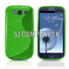 Silikónový obal Samsung Galaxy S3 – TPU – zelená
