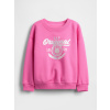 GAP Baby mikina s logom VintageSoft Ružová 2YRS Ružová Ružová