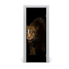 Samolepiace fototapety na dvere jaguár 75x205