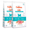 Calibra Dog Life Senior Small Breed Lamb 2 x 6 kg + darček Flexi Safari S