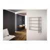 Cordivari Laura Electric - Radiátor elektrický 600x530 mm s ručným zapnutím/vypnutím, leštená nerez 3581570400002