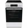 Sklokeramický sporák Gorenje Advanced GECS5C70WA biely