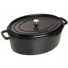 Staub Hrnec oválný, černá, 29 cm / 4,2 l 1102925