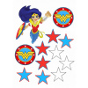 Výtlač CUKROVÁ MASA na tortu WONDER WOMAN SET