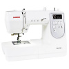 Janome DC6100 + prídavný stolček (Šijací stroj elektronický - 100 programov, , konfekčná dierka, automatický navliekač nite, automatický odstrih hornej a spodnej nite, prídavný stolček)