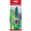 Ceruzka FABER-CASTELL Jumbo+strúhadlo+guma Dino