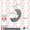 ZIMMERMANN Brzdový bubon 250.1775.20
