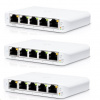 Ubiquiti UBNT UniFi Switch USW-Flex-Mini-3, 3-pack [5xGigabit, 1xPoE In] USW-Flex-Mini-3