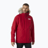 Helly Hansen pánska páperová bunda Coastal 3.0 Parka červená