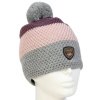 Giants fishing Zimná dámska čiapka trojfarebná s brmbolcom