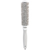 Olivia Garden Expert Blowout Speed Round Brush Wavy Bristles White & Grey ( 25 mm ) - Okrúhla kefa na vlasy
