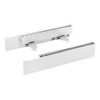 StrongMax držiaky skleneného čela, biela 185mm