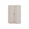 ArtLemp Rohová šatníková skriňa ELLEN 2D | pieskovo béžová
