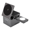 Indukčná nabíjačka Choetech T632-F 3 v 1 15 W (čierna) T632-F