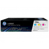 Toner HP C/M/Y HP126, balenie po troch kusoch - HP CF341A 3-pack - originálny