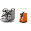 Rocket Espresso Mozzafiato FAST V + Eureka Mignon Specialita, CR orange