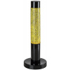 Rabalux Lavastic stolová lampa 1x25 W čierna-priehľadná-zlatá 76029