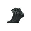 VoXX ponožky Codex 3 páry tmavošedá