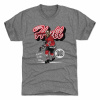 Chicago Blackhawks - Dennis Hull Retro Script Gray NHL Tričko L/USA=XL/EU