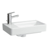 LAUFEN Pro S závesné umývadielko s otvorom vľavo, s prepadom, 480 x 280 mm, biela, H8159550001041