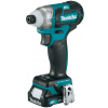 Makita TD111DSAE Aku bezuhlíkový rázový skrutkovač Li-ion CXT 12V/2,0Ah