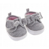 Antonio Juan 92004-9 Topánočky pre bábiku tenisky šedé s mašličkou