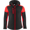 Printer Bunda Prime Softshell Women, dámská COT61106681403-black/red L Černá/červená