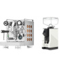 Rocket Espresso Appartamento, copper + Eureka Mignon Specialita, BL white