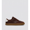 TOCA Coffee Brown Diamond Leather Brown Suede Sneaker