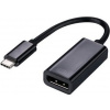 Adaptér C-TECH Type-C na Displayport, M/F, 15cm CB-AD-CM-DPF