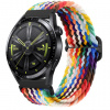 BStrap Elastic Nylon remienok na Xiaomi Amazfit GTR Mini, rainbow