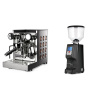Rocket Espresso Appartamento TCA, copper + Eureka Atom Specialty 65, black